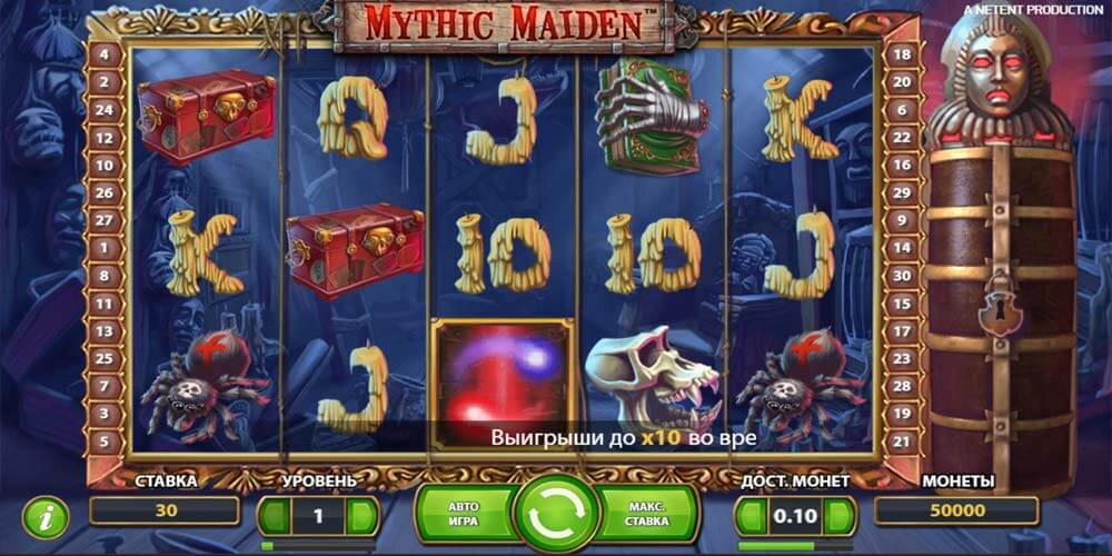 Играть в Mythic Maiden / Мифическая Дева
