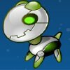 Символ Alien Robots - Зеленый робот