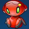 Символ Alien Robots - Красный робот