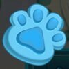 Символ Copy Cats - Голубая лапка