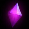 Символ Flux - Фиолетовый кристал