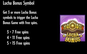 Бонусная игра игрового аппарата Luchadora